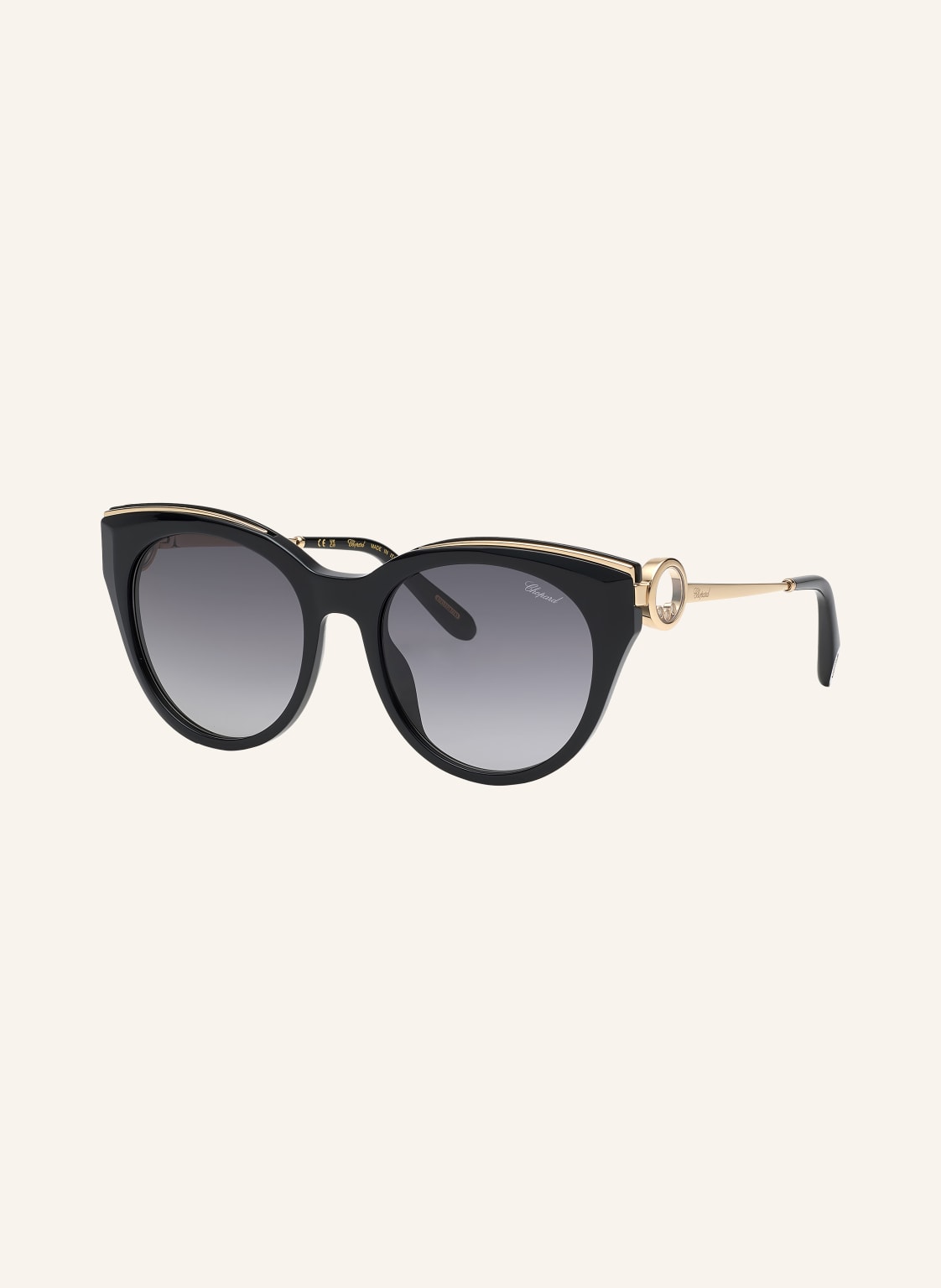 Chopard Sonnenbrille c8000262 schwarz von Chopard