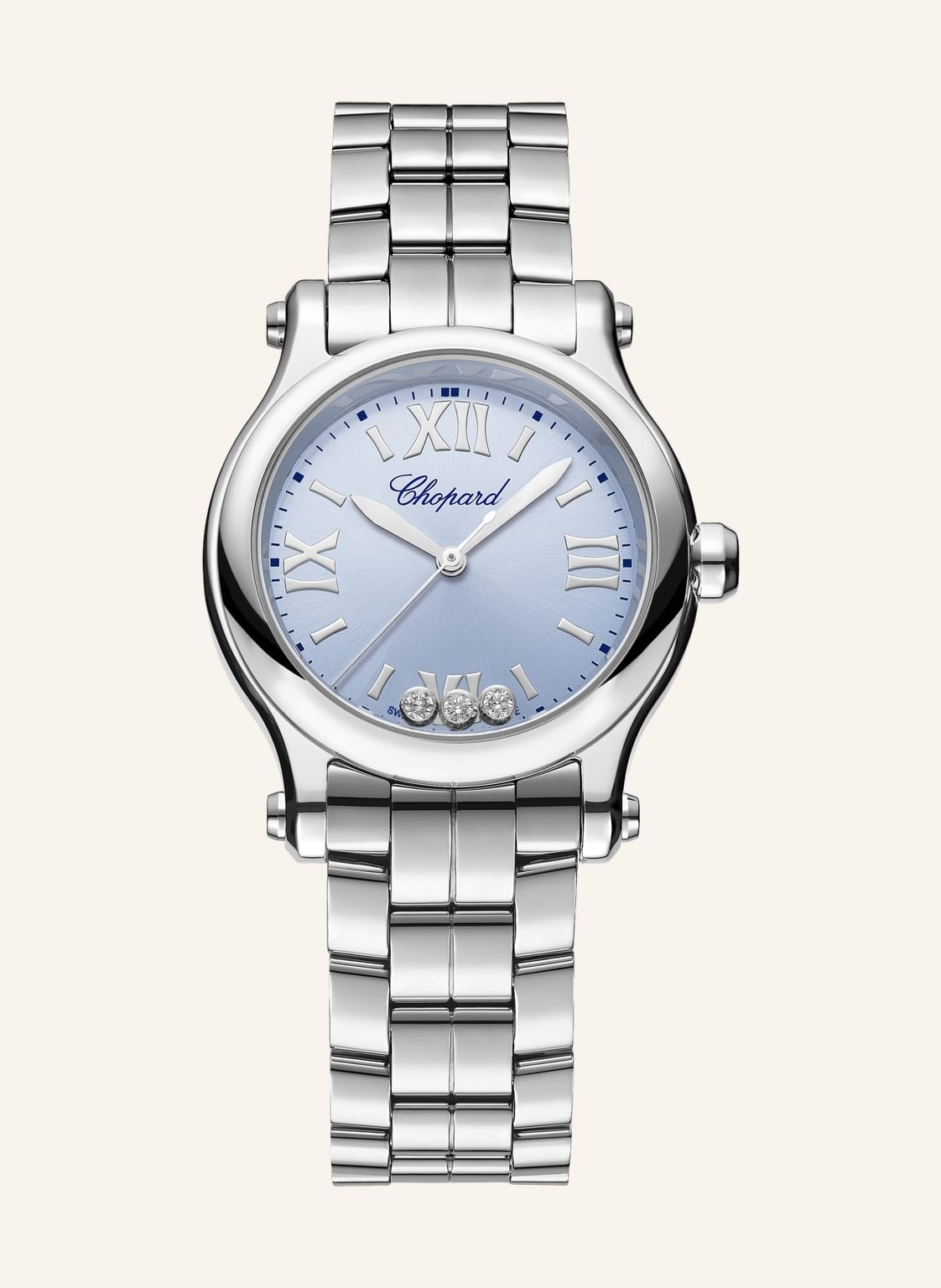 Chopard Uhr Happy Sport silber von Chopard