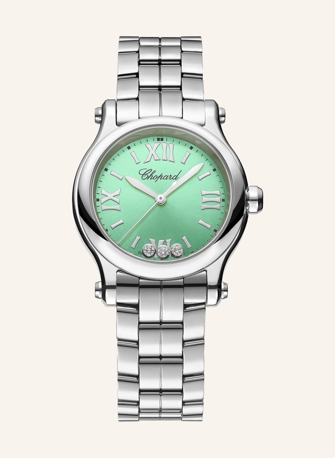 Chopard Uhr Happy Sport silber von Chopard