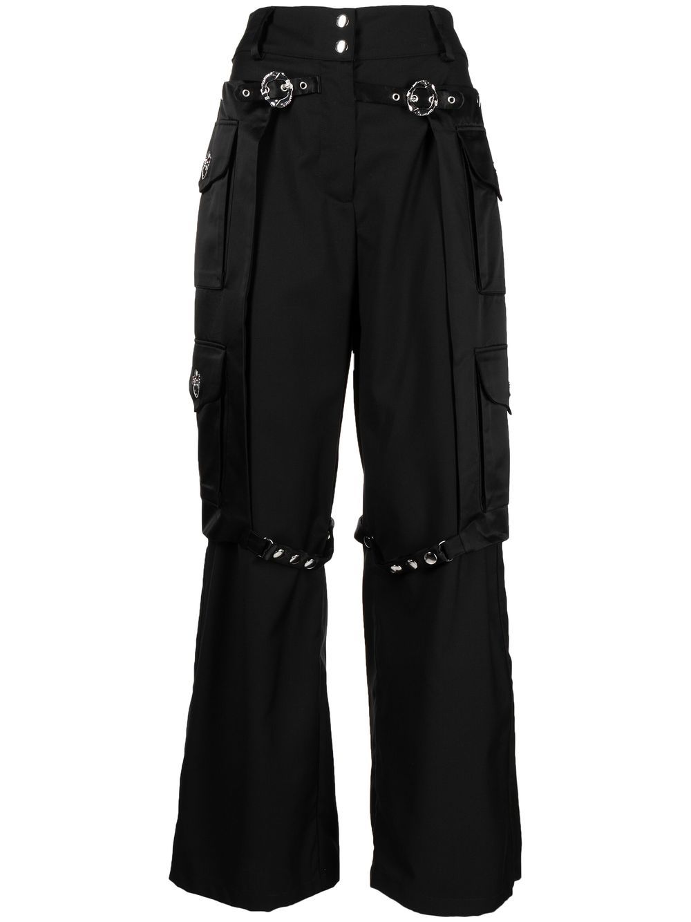 Chopova Lowena Cropped-Hose mit hohem Bund - Schwarz von Chopova Lowena