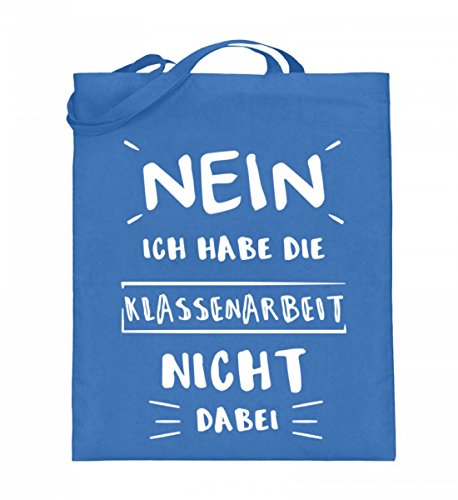 Chorchester Klassenarbeit nicht dabei für Lehrer - Jutebeutel (mit langen Henkeln) von Chorchester