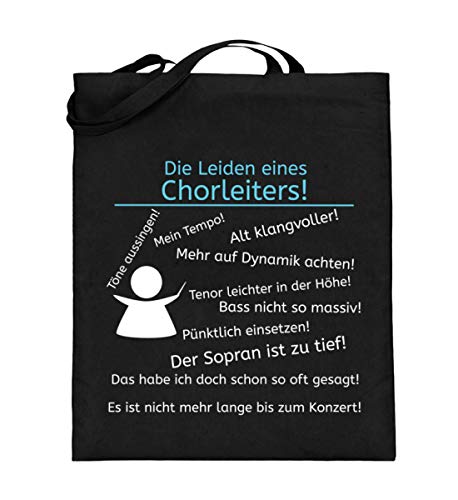 Die Leiden Eines Chor-Leiters - Jutebeutel (mit langen Henkeln) von Chorchester