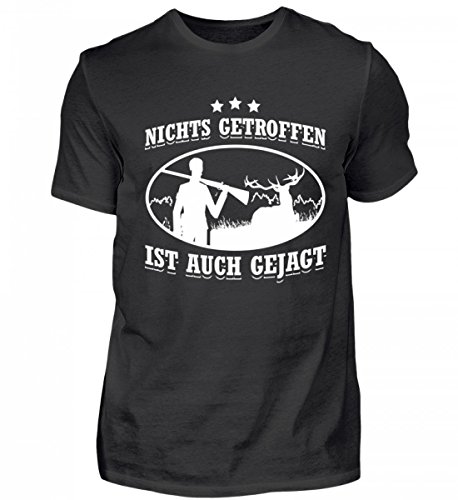 Hochwertiges Herren Shirt - Nichts getroffen ist auch gejagt! von Chorchester