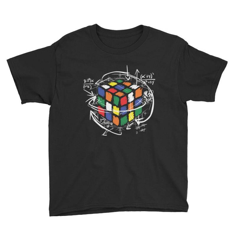 Rubik Es Cube Anleitung Kurzarm T-Shirt Für Jugendliche von ChosenApparelCo