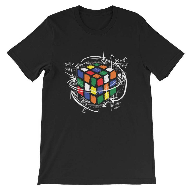 Rubik S Cube Anleitung Unisex T-Shirt von ChosenApparelCo