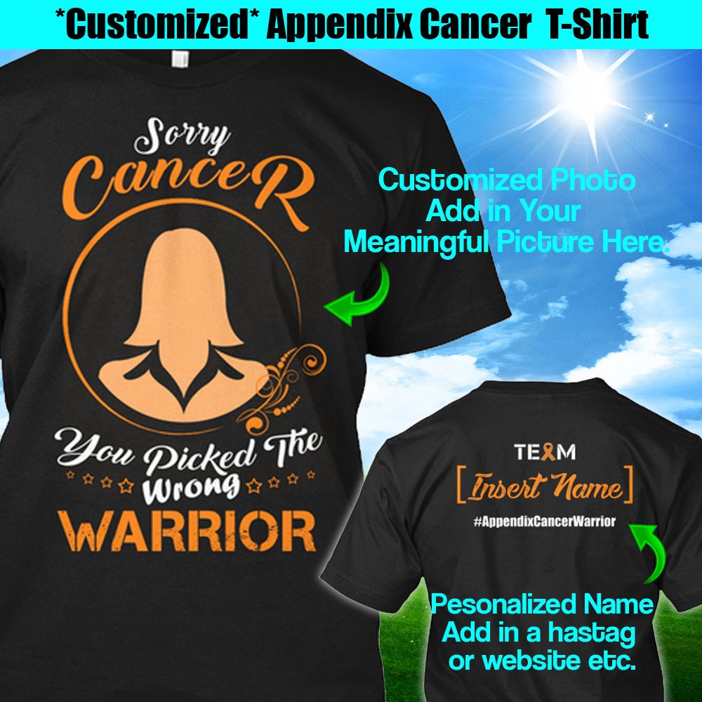 Personalisiertes Anhang Krebs Bewusstseins-T-Shirt, Orange Band Krieger T-Shirt, Benutzerdefiniertes Team Name Kämpfer Shirt, Überlebend Geschenk von ChosenchicStudio