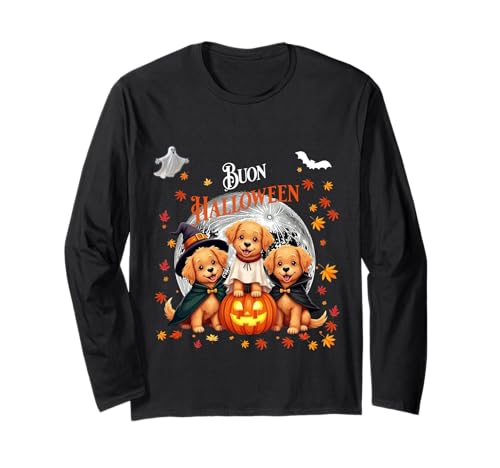 Halloween-Kostüm für Kinder, niedliches Hundekostüm Langarmshirt Halloween-Kostüm für Kinder, niedliches Hundekostüm Langarmshirt von Chouette Halloween