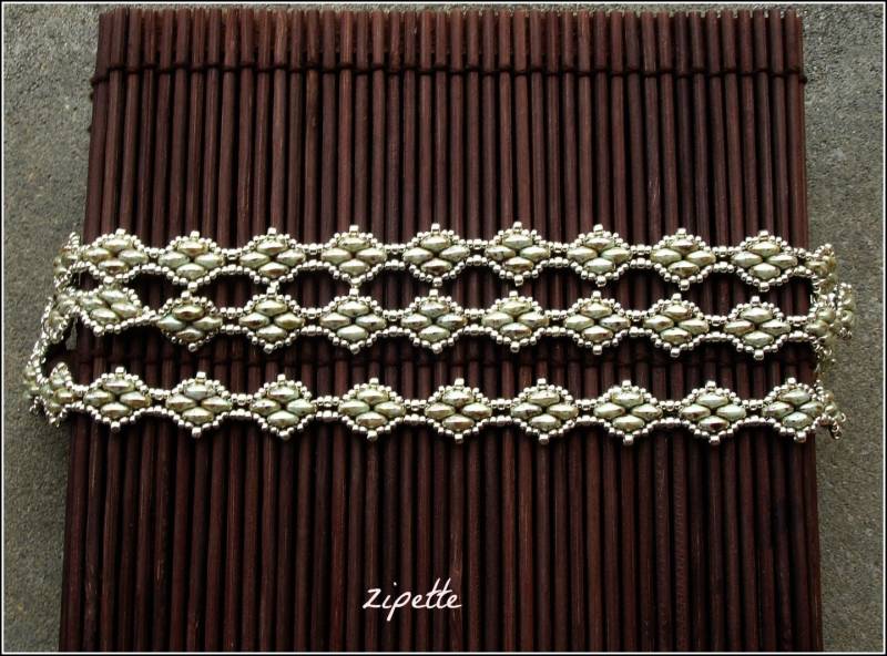Senseous Grünem Marmor Und Silber Armband Senseous Grünem Marmor Und Silber Armband von Chouettesbijoux