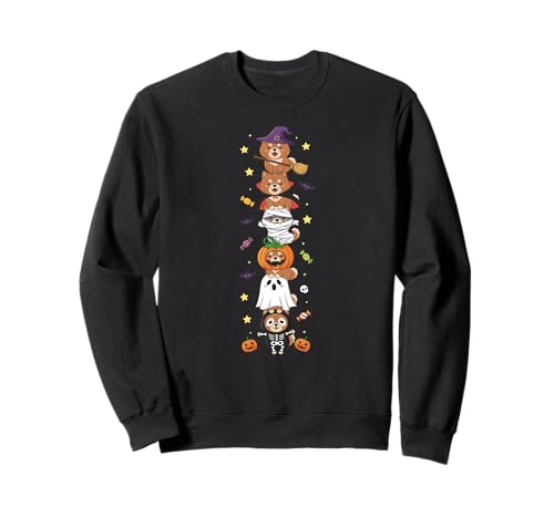 Lustiger Chow Chow Hexe Vampir Halloween Kinder Herren Damen Sweatshirt Lustiger Chow Chow Hexe Vampir Halloween Kinder Herren Damen Sweatshirt von Chow Chow Lovers Halloween Skeleton Mummy Outfit