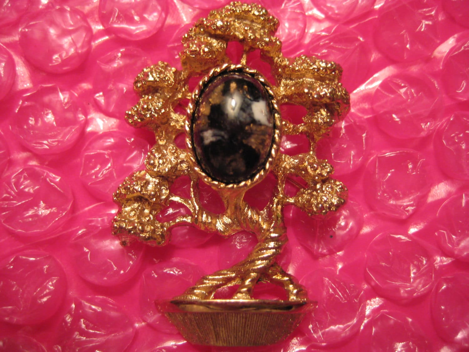 Vintage Amway Bonsai Baum Brosche von ChowMamaJewelry