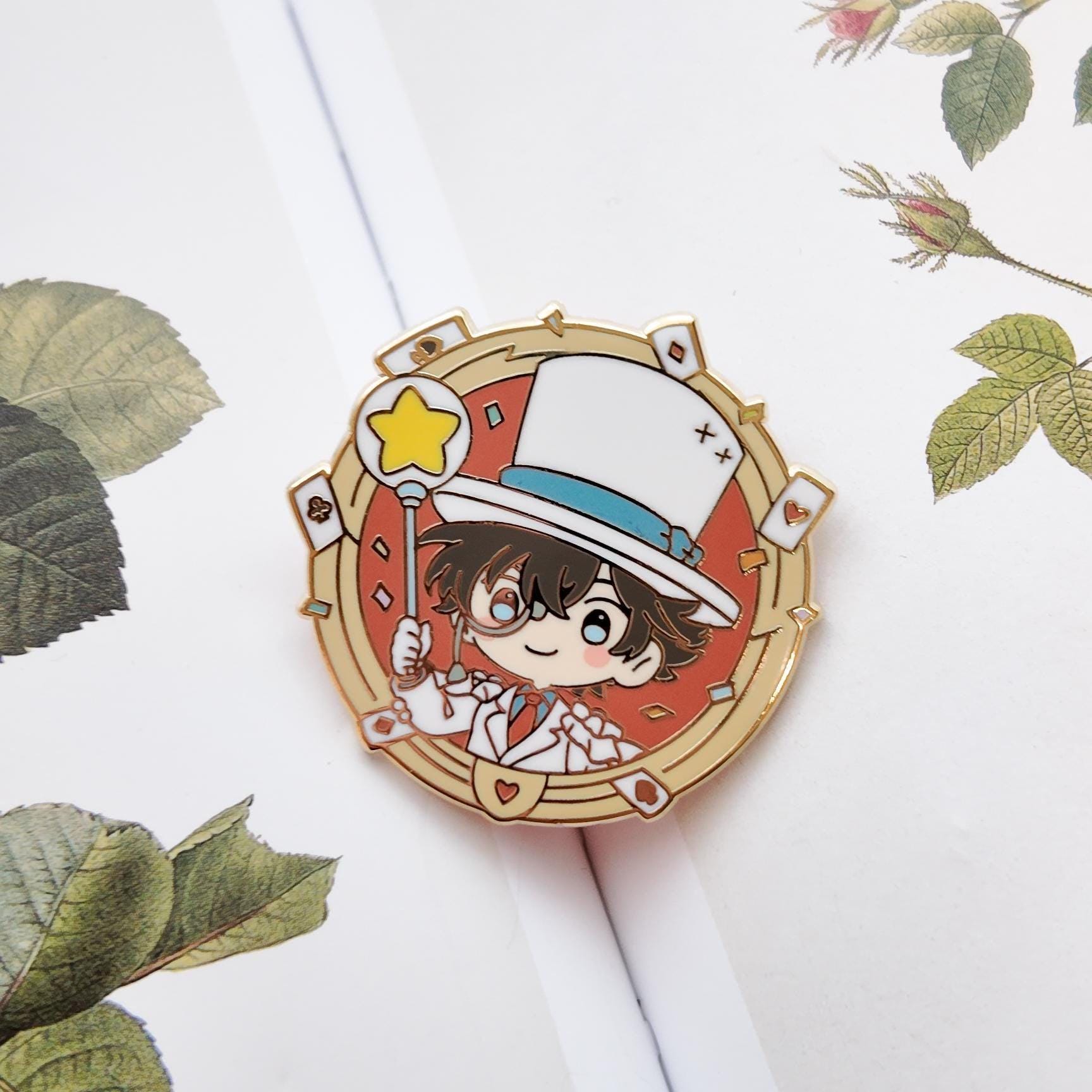 Kaito Kid Enamel Pin von Chowlie