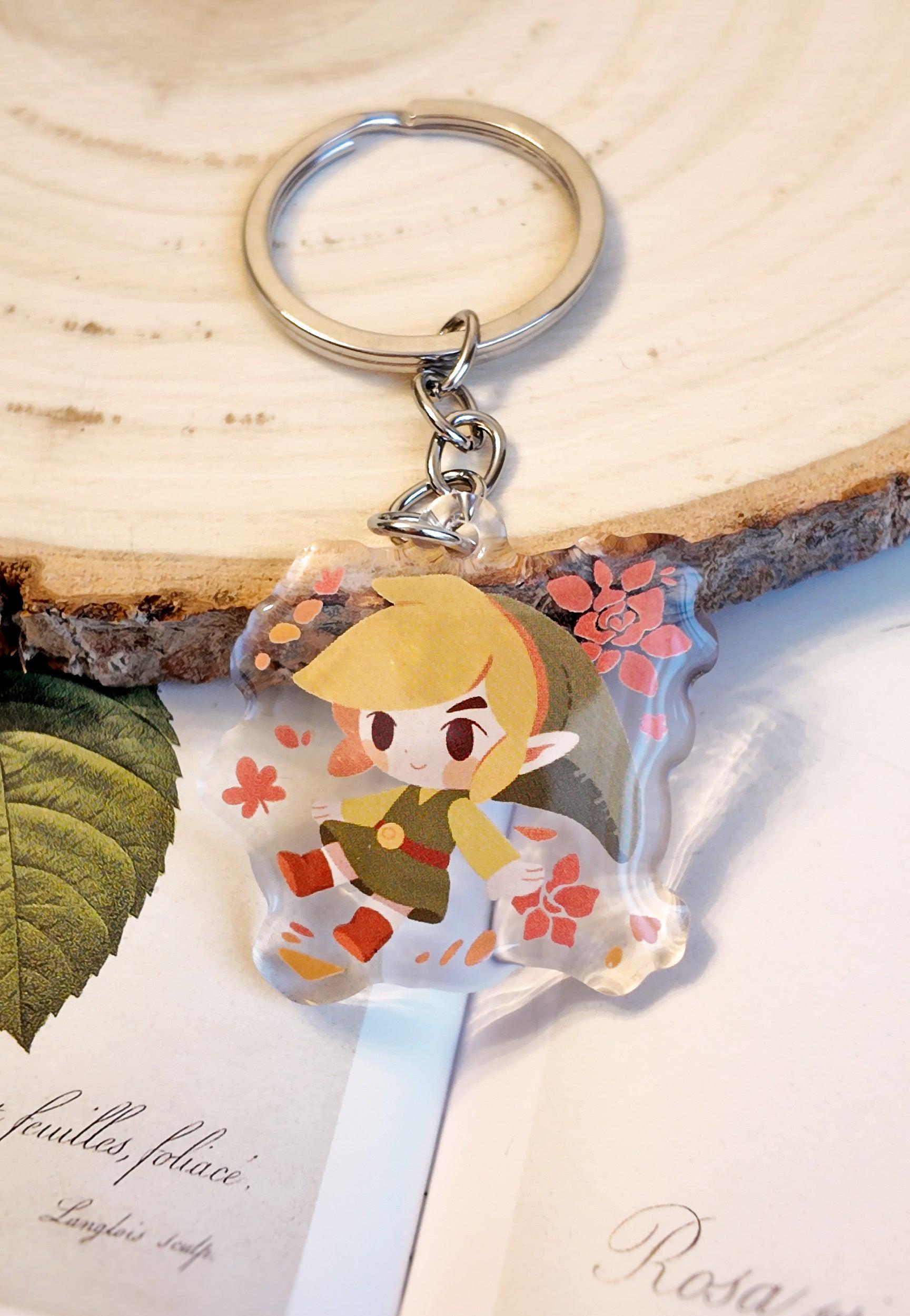 Link Flower Keychain von Chowlie