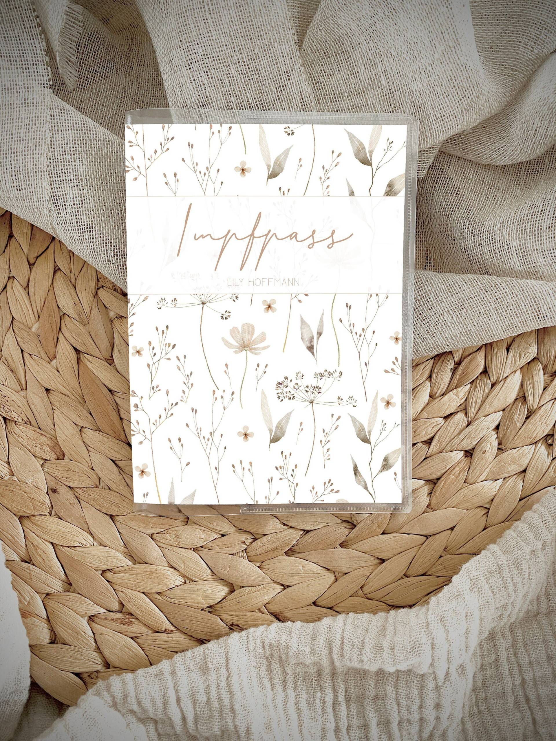 Impfpasshülle Hülle Impfpass Schutzhülle von Chreativwelt