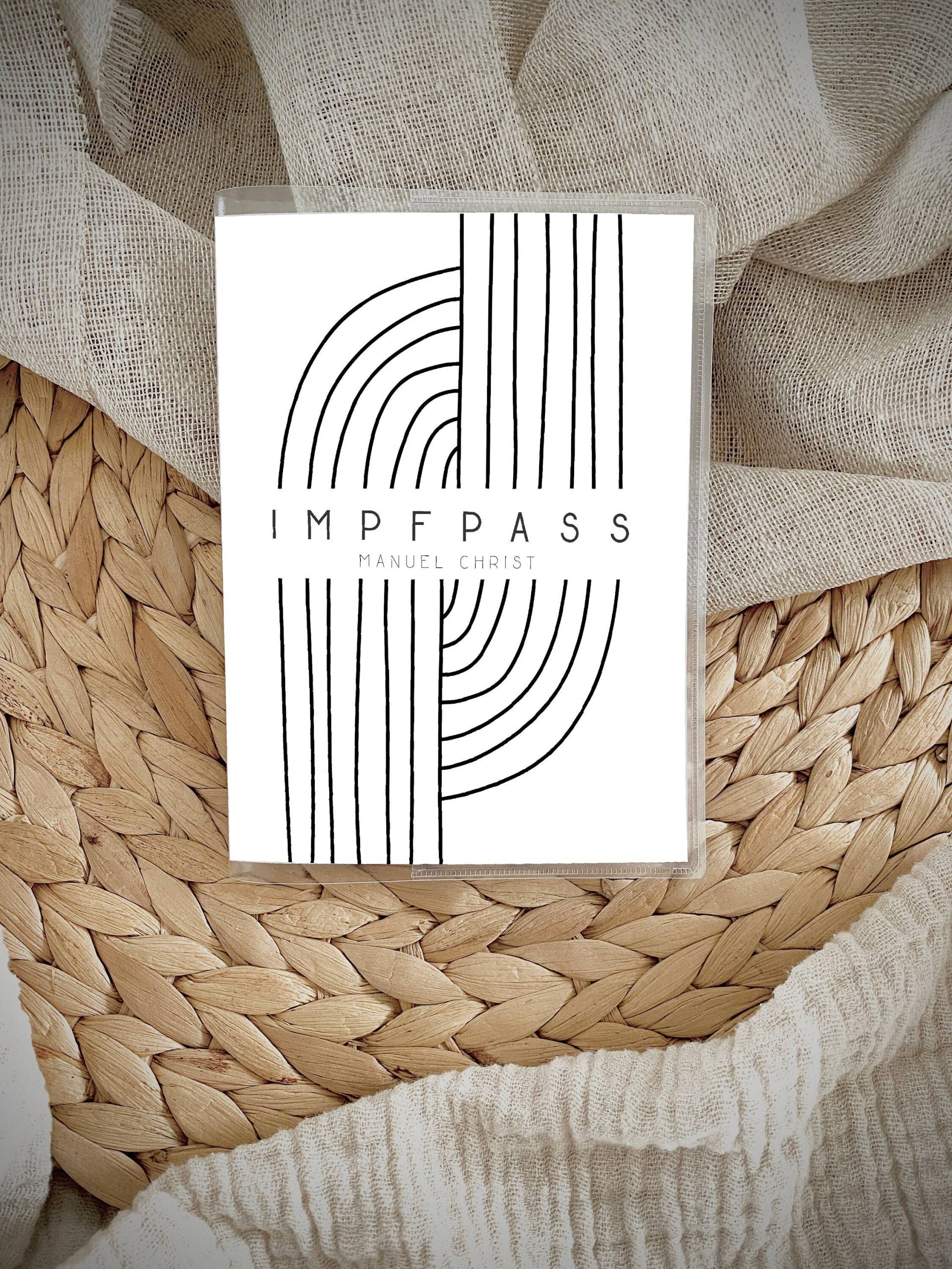 Impfpasshülle Hülle Impfpass Schutzhülle von Chreativwelt