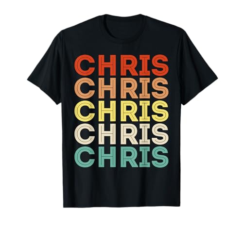 Chris 2025 Chris Personalisierter Vorname für Männer T-Shirt Chris 2025 Chris Personalisierter Vorname für Männer T-Shirt von Chris 2025 Chris Personalized First Name For Men