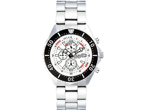 Chris Benz Uhr Taucheruhr Depthmeter Chronograph CB-C300-W-MB von Chris Benz