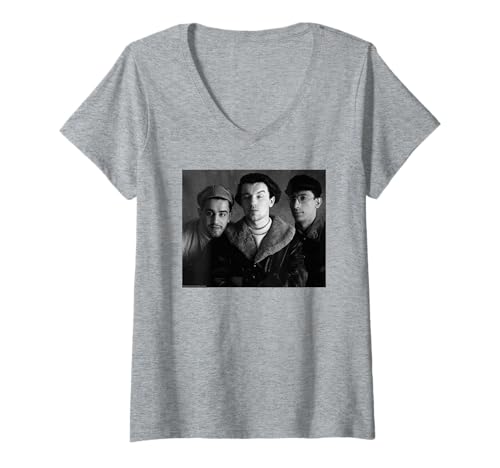 Damen Blaues Rondo A La Turk Band 1984 Chris Duffy Fotografie T-Shirt mit V-Ausschnitt von Chris Duffy Photography
