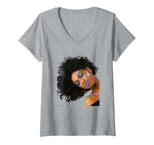 Damen Dee C Lee vom Style Council Chris Duffy Photography T-Shirt mit V-Ausschnitt von Chris Duffy Photography