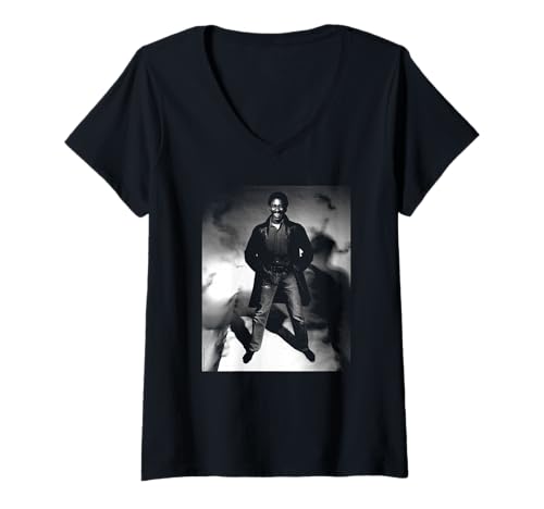 Damen Mama sagte Immer Junior Giscombe Chris Duffy Photography T-Shirt mit V-Ausschnitt Damen Mama sagte Immer Junior Giscombe Chris Duffy Photography T-Shirt mit V-Ausschnitt von Chris Duffy Photography