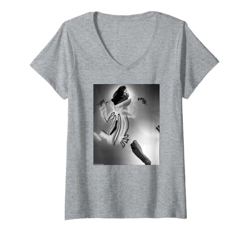 Damen Troy Tate Die Träne explodiert Chris Duffy Photography T-Shirt mit V-Ausschnitt von Chris Duffy Photography