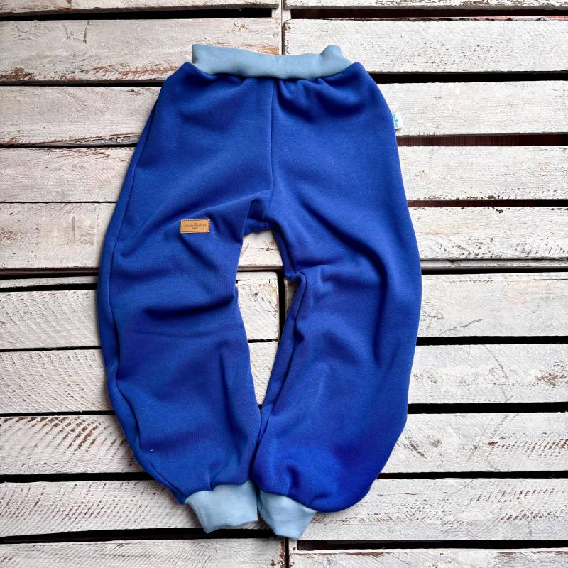 Warme Pumphose Aus Alpenfleece Uni Royalblau von ChrisAhoiShop