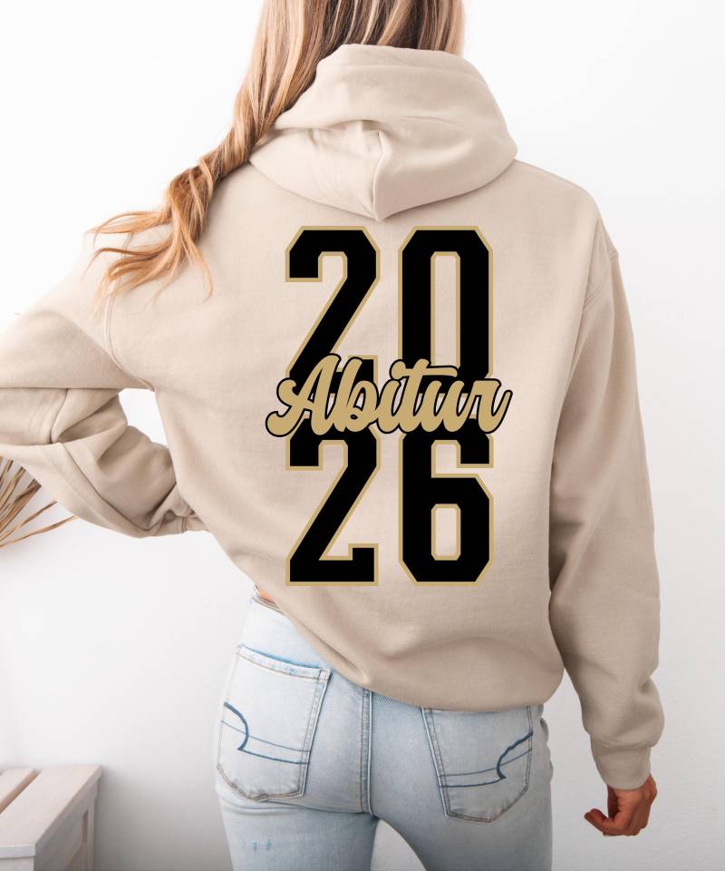 Abitur Pullover Oder Hoodie, Abishirt Personalisierbar, Abschlussshirt, Abi Shirt 2026, Abschluss Geschenk, Gruppenshirts Schul Abschluss von ChrisArtisticShop