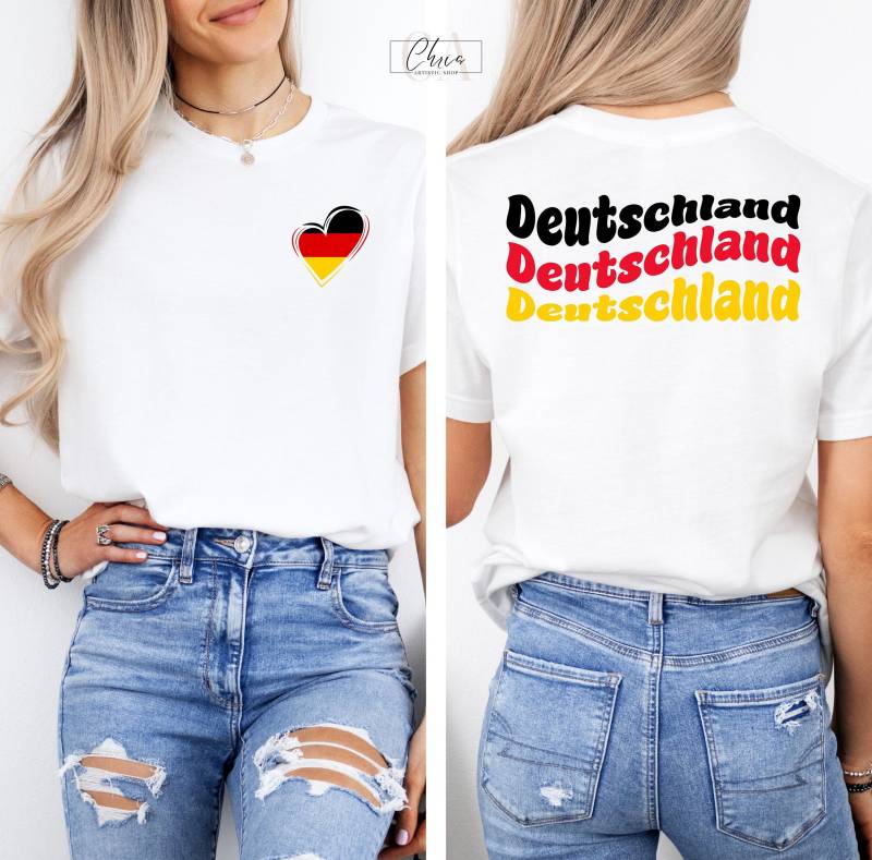Wm 2026 Fan Trikot Mit Deinem Namen, Fussball T-Shirt, Weltmeisterschafft Shirt, Deutschland - Germany, Sommer 26, Geschenk von ChrisArtisticShop