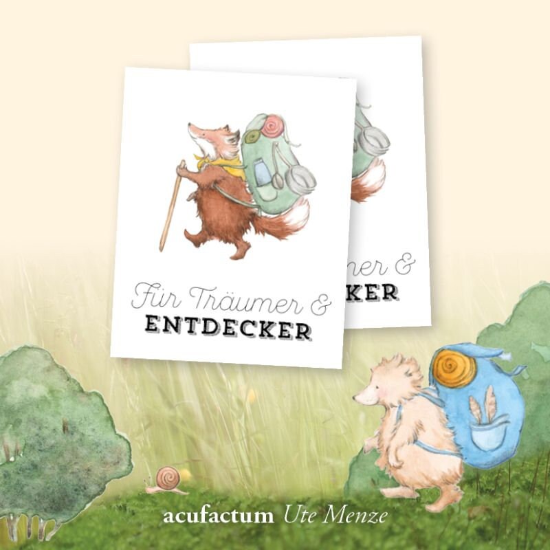 2 Aufnäher -Träumer Und Entdecker - 50 X 40mm Acufactum Sophia Drescher Webetikett Label Flicken Patch 2 Aufnäher -Träumer Und Entdecker - 50 X 40mm Acufactum Sophia Drescher Webetikett Label Flicken Patch von ChrisKaaDesign