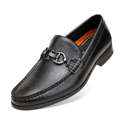 ChrisLOOK Schuhe für Herren Brogue Klassisches Vintage-Formal Schnürschuhe Aus echtem Leder von ChrisLOOK