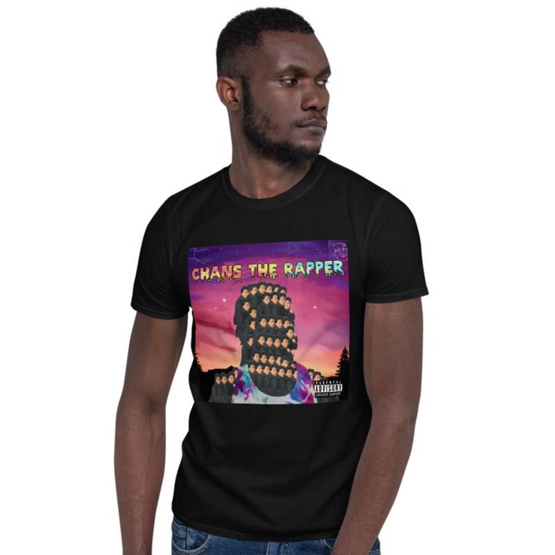 Chans Der Rapper Chance Jackie Chan Parodie T-Shirt Chans Der Rapper Chance Jackie Chan Parodie T-Shirt von ChrisShafferMemes