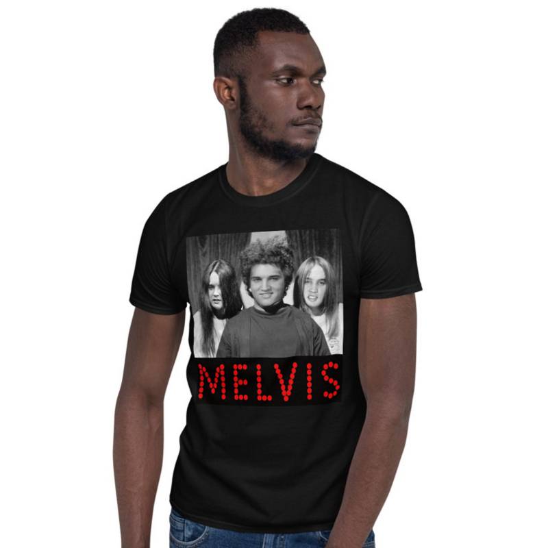 Melvis Melvins Elvis Parodie T-Shirt von ChrisShafferMemes