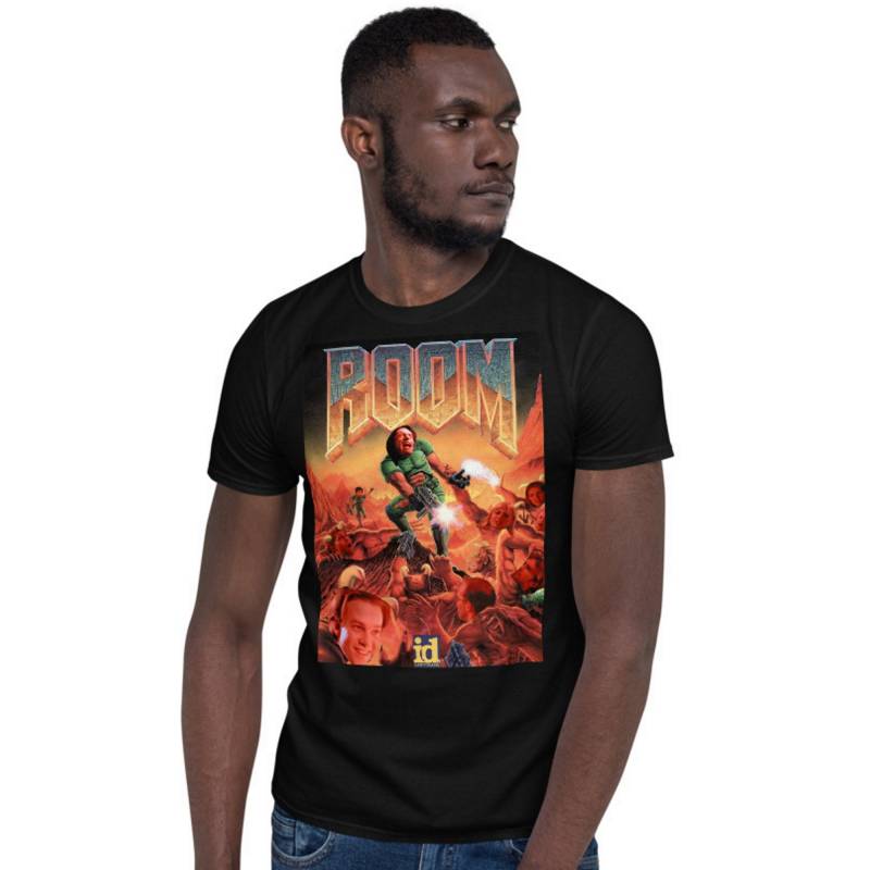 Room Doom Unisex T-Shirt Tommy Wiseau Der Raum Room Doom Unisex T-Shirt Tommy Wiseau Der Raum von ChrisShafferMemes