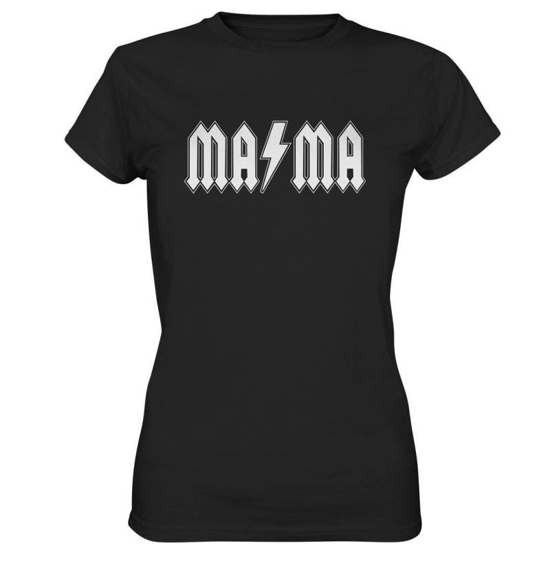 Mama Ac/Dc T-Shirt | Rocker Rock Mom Gift Idea von ChrisShirtBizz