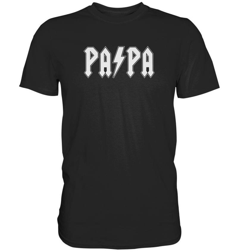 Papa Ac/Dc T-Shirt | Rocker Rock Dad Gift Idea von ChrisShirtBizz