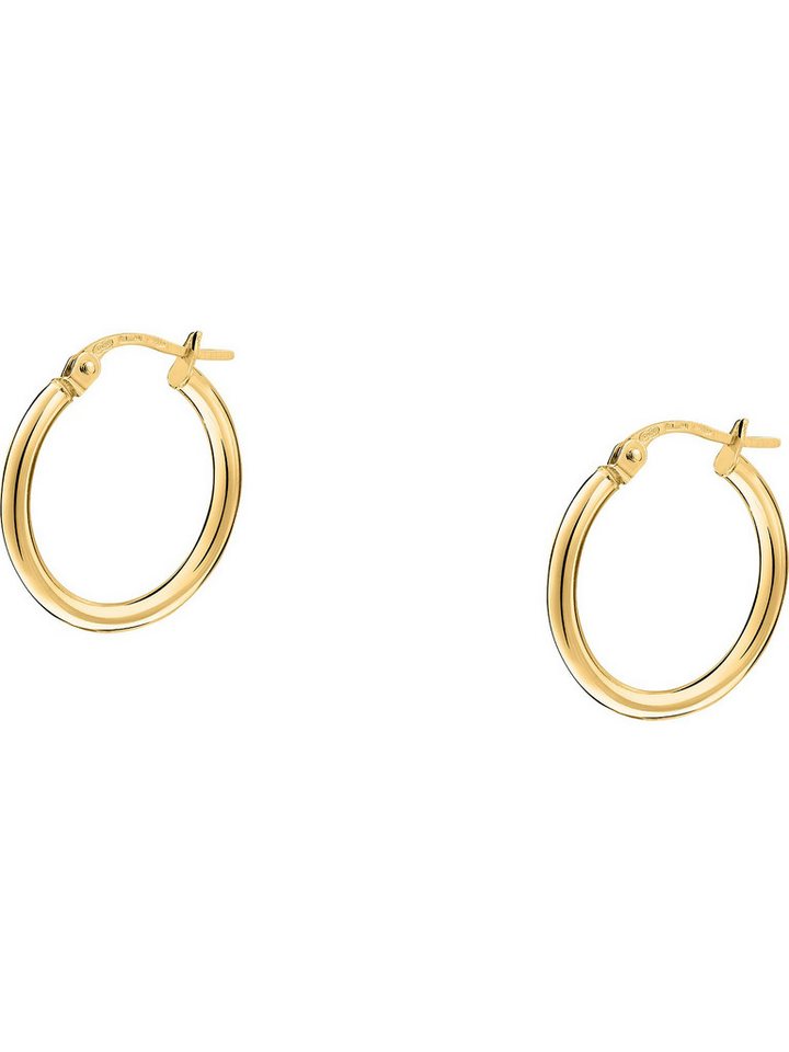 CHRIST Paar Creolen CHRIST Damen-Creolen 585er Gelbgold (Paar) von Christ