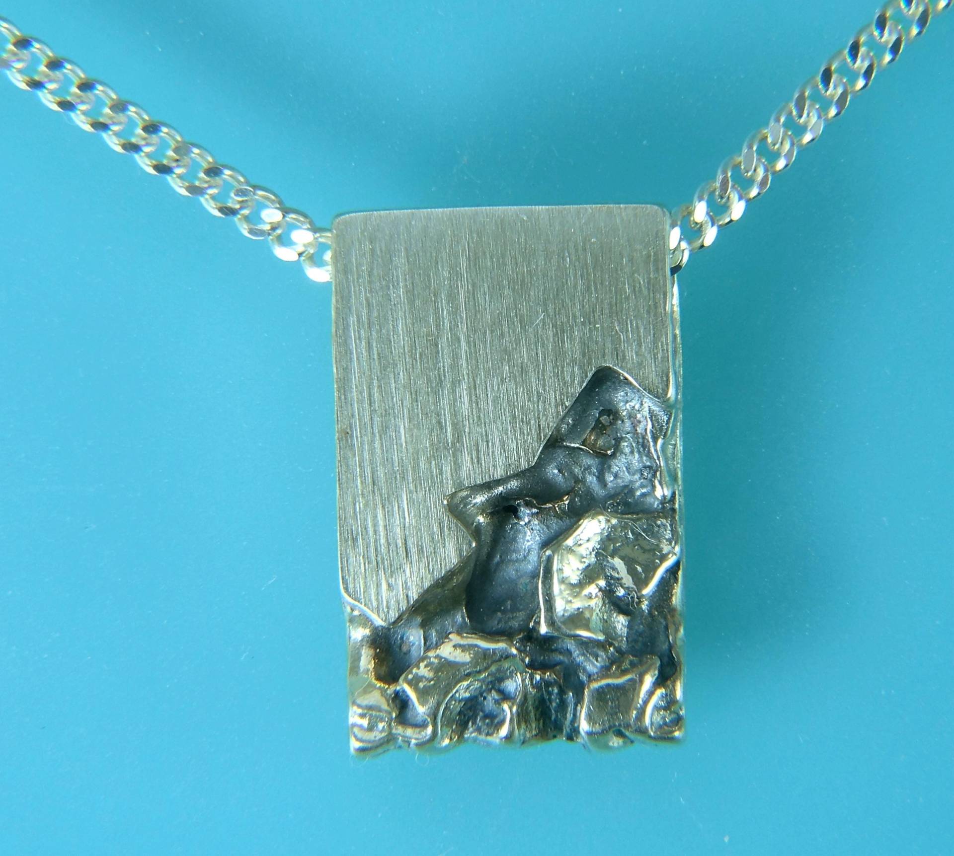 Anhänger Silber, Kettenanhänger Silber Kalevi Sara, Finnland, Mit Kette 50 cm Anhänger Silber, Kettenanhänger Silber Kalevi Sara, Finnland, Mit Kette 50 cm von ChristallaDesign