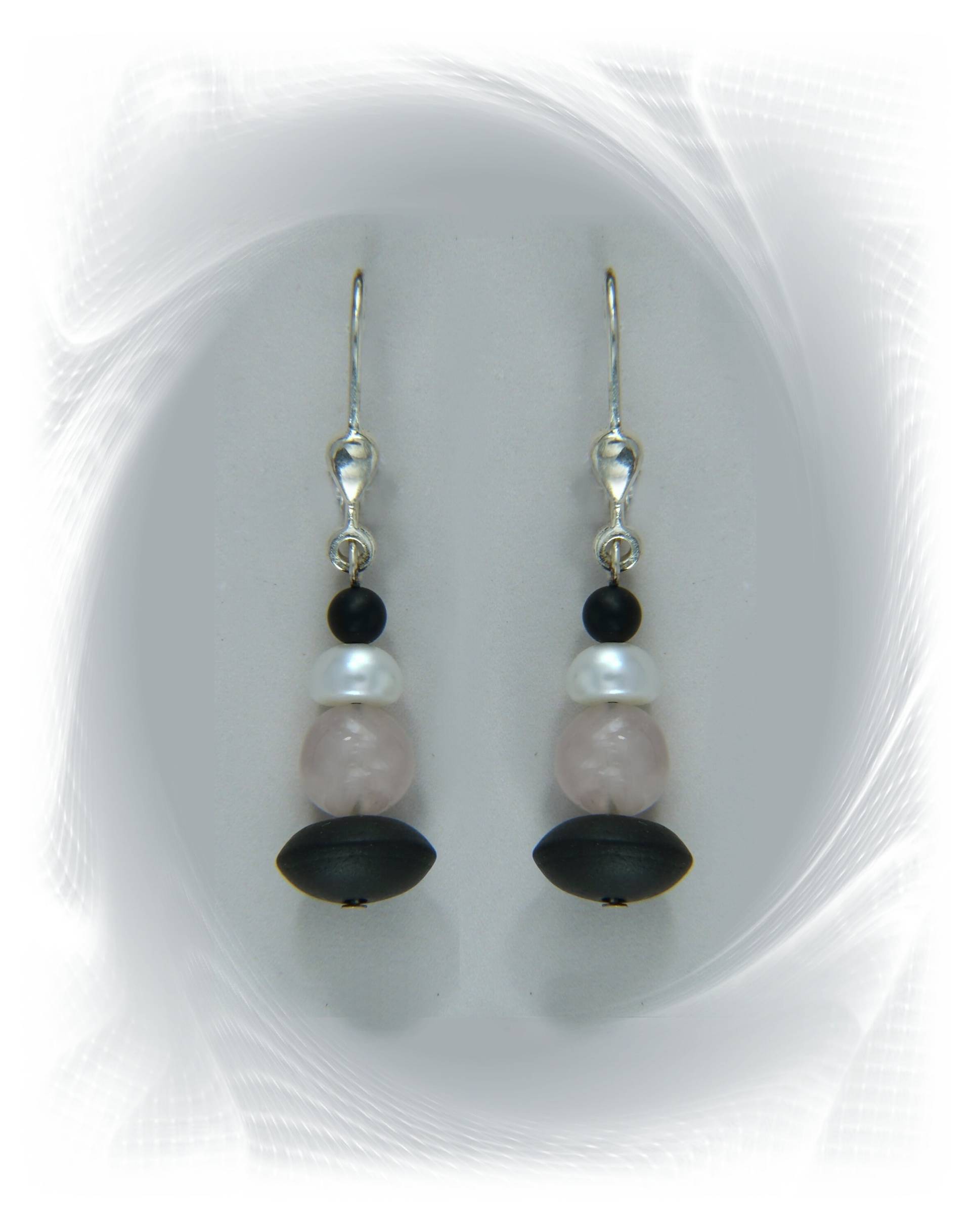 Ohrhänger, Ohrschmuck, Edelsteinohrhänger, Edelsteinohrhänger Mit Süßwasserperlen, Ohrhänger Silber Ohrhänger, Ohrschmuck, Edelsteinohrhänger, Edelsteinohrhänger Mit Süßwasserperlen, Ohrhänger Silber von ChristallaDesign