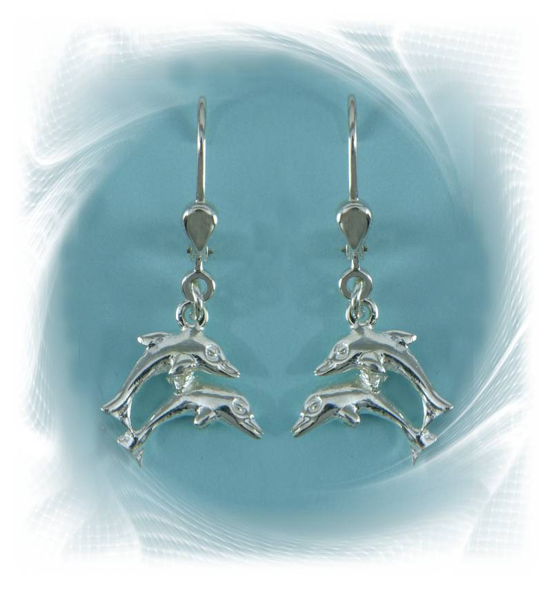 Silber-Ohrhänger Delphie von ChristallaDesign