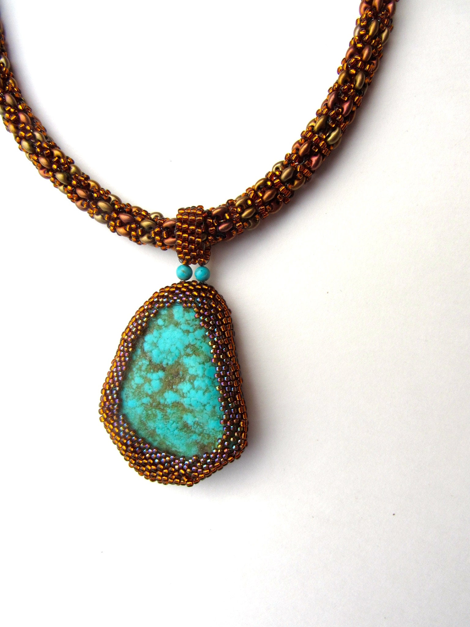 Kingman Türkis Halskette von ChristelsArt