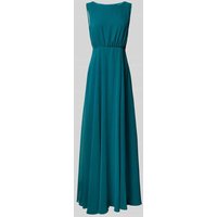 Christian Berg Cocktail Abendkleid im Stufen-Look in Smaragd, Größe 40 von Christian Berg Cocktail