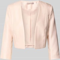 Christian Berg Cocktail Cocktailjacke mit 3/4-Arm in Hellrosa Melange, Größe 42 von Christian Berg Cocktail