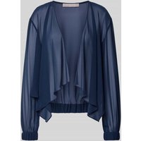 Christian Berg Cocktail Relaxed Fit Bolero in semitransparentem Design in Dunkelblau, Größe 40 von Christian Berg Cocktail