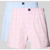 Christian Berg Men Boxershorts mit elastischem bund im 2er-Pack in Hellrosa, Größe S von Christian Berg Men