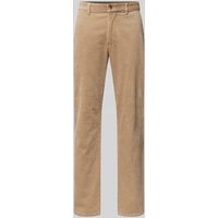 Christian Berg Men Regular Fit Cordhose aus Bio-Baumwolle in Sand, Größe 54 von Christian Berg Men