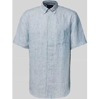 Christian Berg Men Regular Fit Freizeithemd aus reinem Leinen in Metallic Gruen, Größe M Christian Berg Men Regular Fit Freizeithemd aus reinem Leinen in Metallic Gruen, Größe M von Christian Berg Men