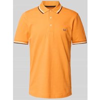 Christian Berg Men Poloshirt mit Label-Stitching in Orange, Größe XXL Christian Berg Men Poloshirt mit Label-Stitching in Orange, Größe XXL von Christian Berg Men