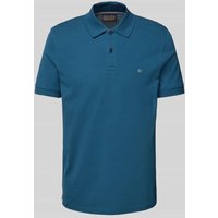 Christian Berg Men Poloshirt mit Label-Stitching in Petrol, Größe S Christian Berg Men Poloshirt mit Label-Stitching in Petrol, Größe S von Christian Berg Men