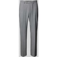 Christian Berg Men Regular Fit Anzughose mit Viskose-Anteil in Mittelgrau, Größe 56 von Christian Berg Men