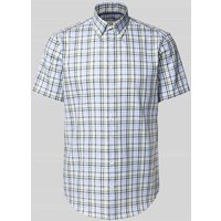 Christian Berg Men Regular Fit Business-Hemd mit Button-Down-Kragen in Gruen, Größe 41/42 von Christian Berg Men