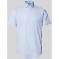 Christian Berg Men Regular Fit Business-Hemd mit Kentkragen in Bleu, Größe 39/40 von Christian Berg Men